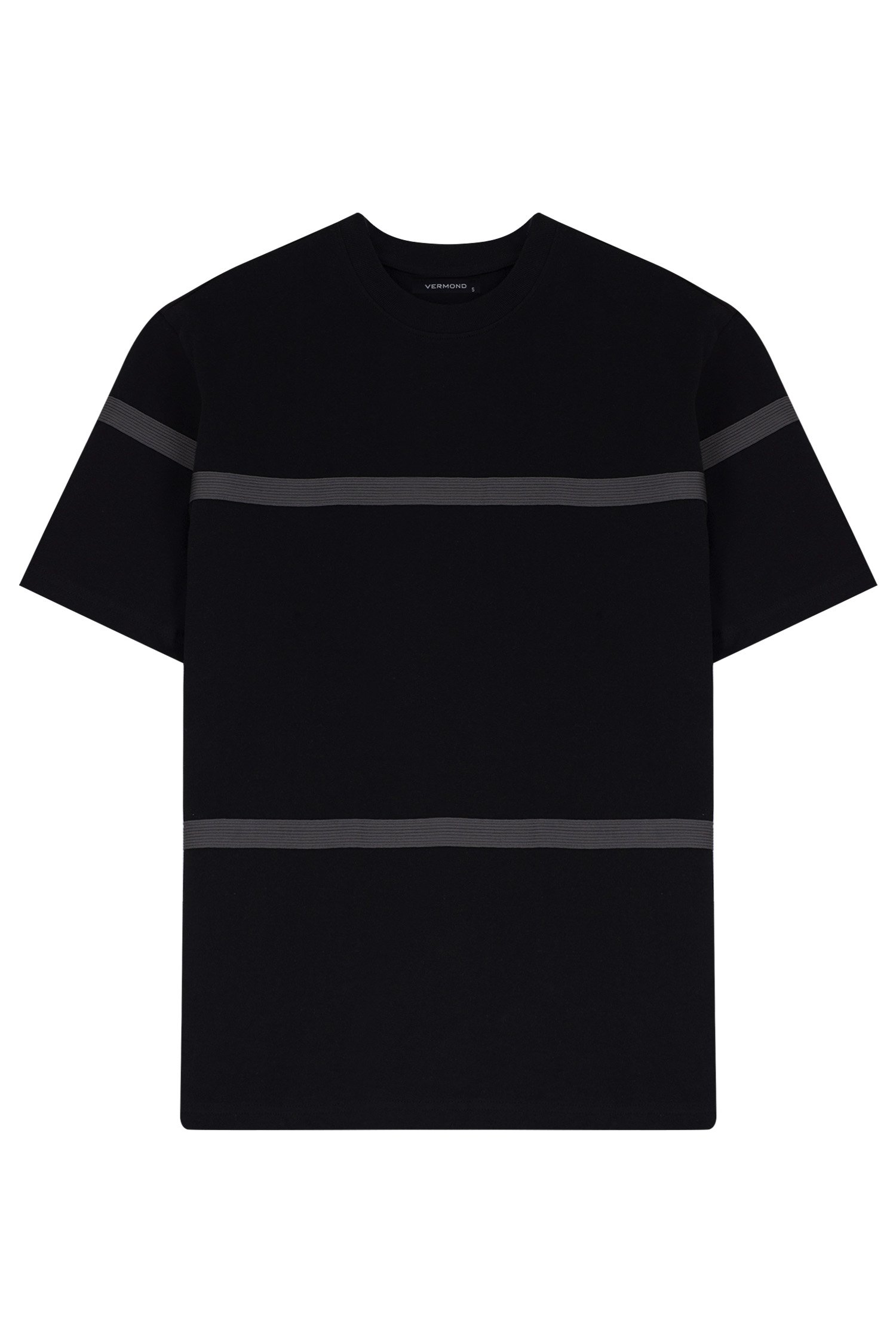 Linear Flow T-shirt - Siyah