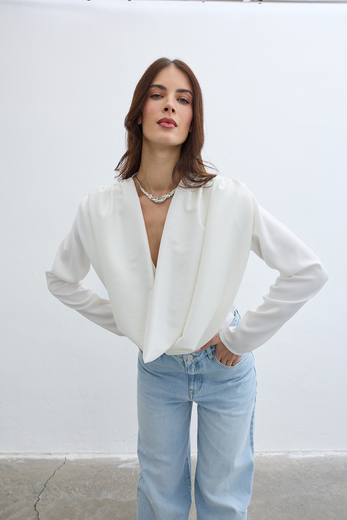 Soho Bluz - Beyaz