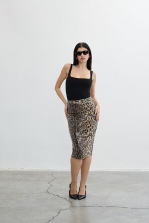 Aura Payetli Kalem Etek