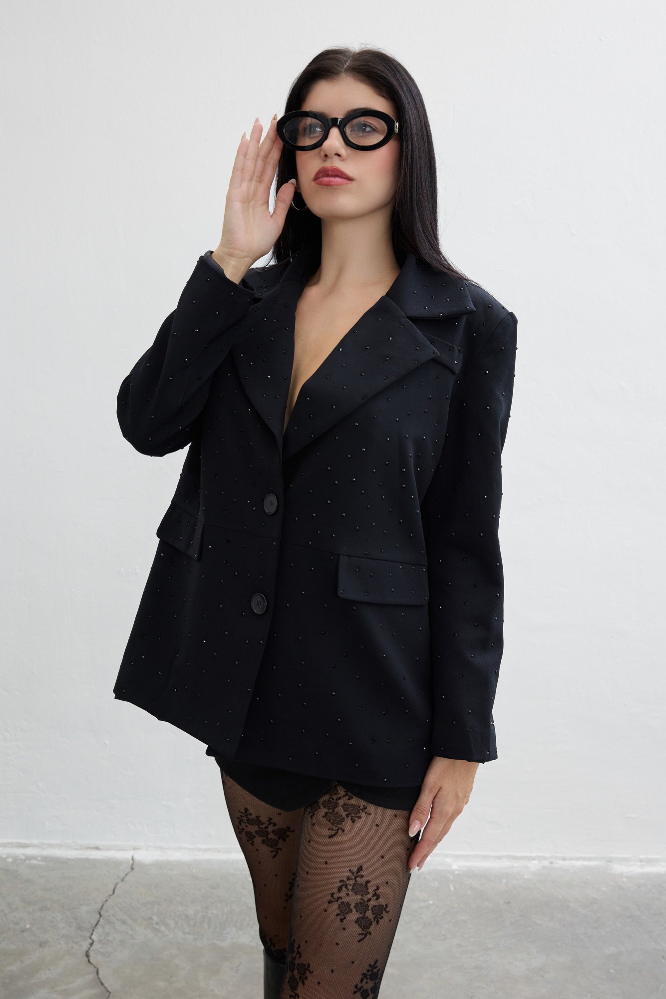 Black Stardust Ceket