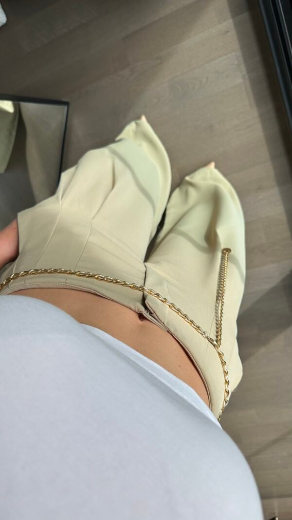 Çift Pile Pantolon - Açık Yeşil