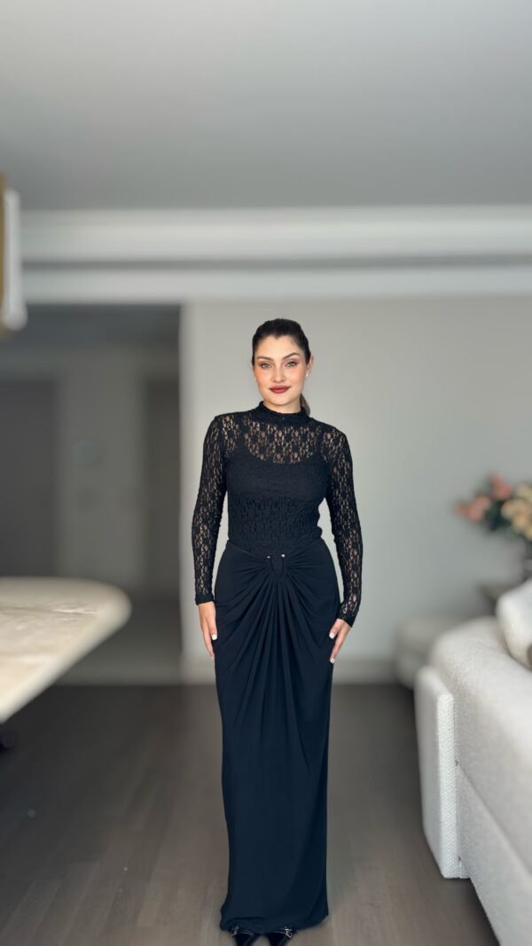 Etek Body Bluz Takım - Siyah