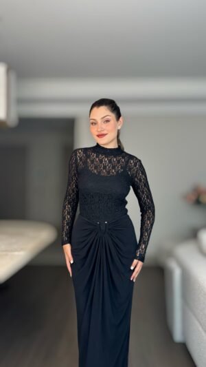 Etek Body Bluz Takım - Siyah