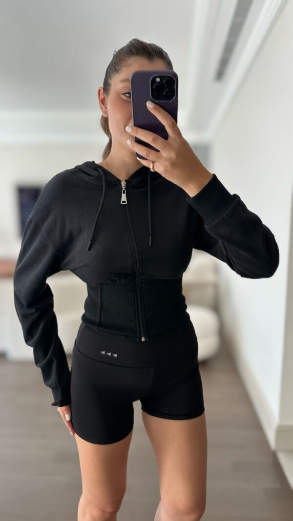 Korse Sweatshirt - Siyah