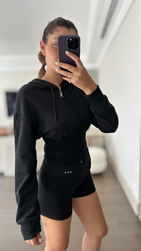 Korse Sweatshirt - Siyah